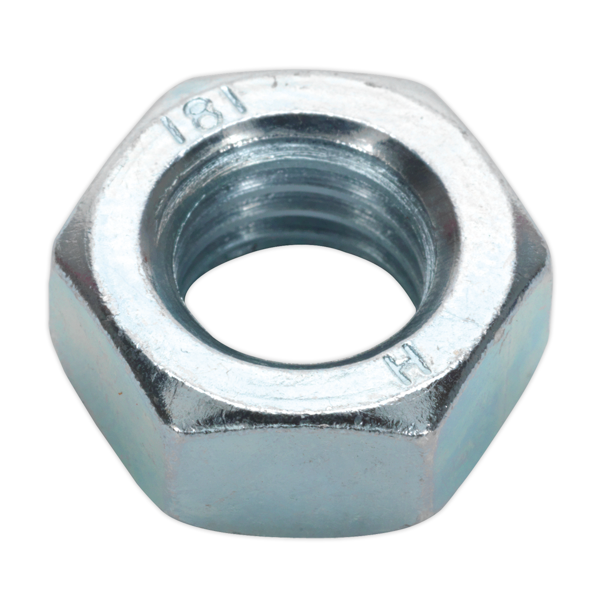 Zinc Plated Steel Nut M14, DIN 934 - Pack of 25 SN14