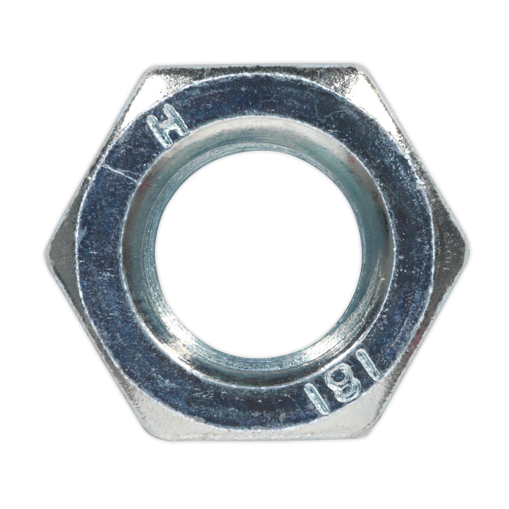 Zinc Plated Steel Nut M14, DIN 934 - Pack of 25 SN14