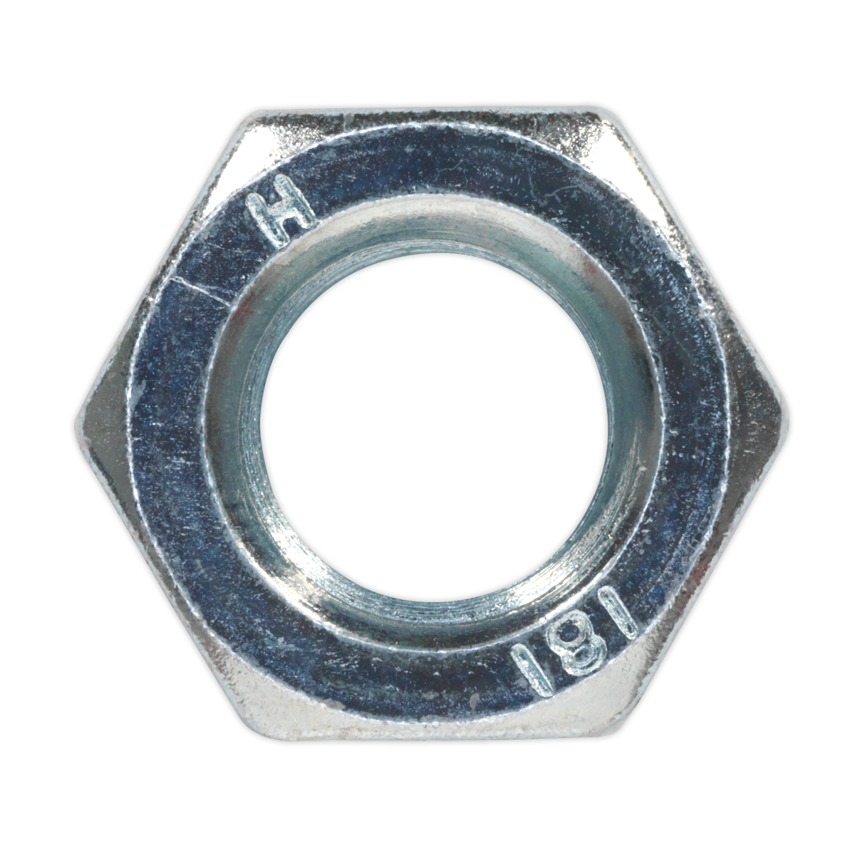 Zinc Plated Steel Nut M14, DIN 934 - Pack of 25 SN14