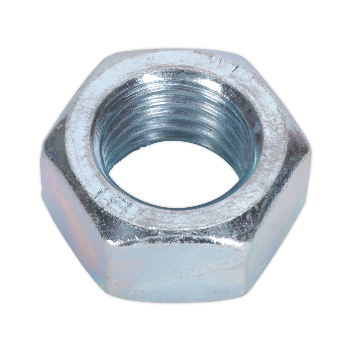 Zinc Plated Steel Nut M24, DIN 934 - Pack of 5 SN24