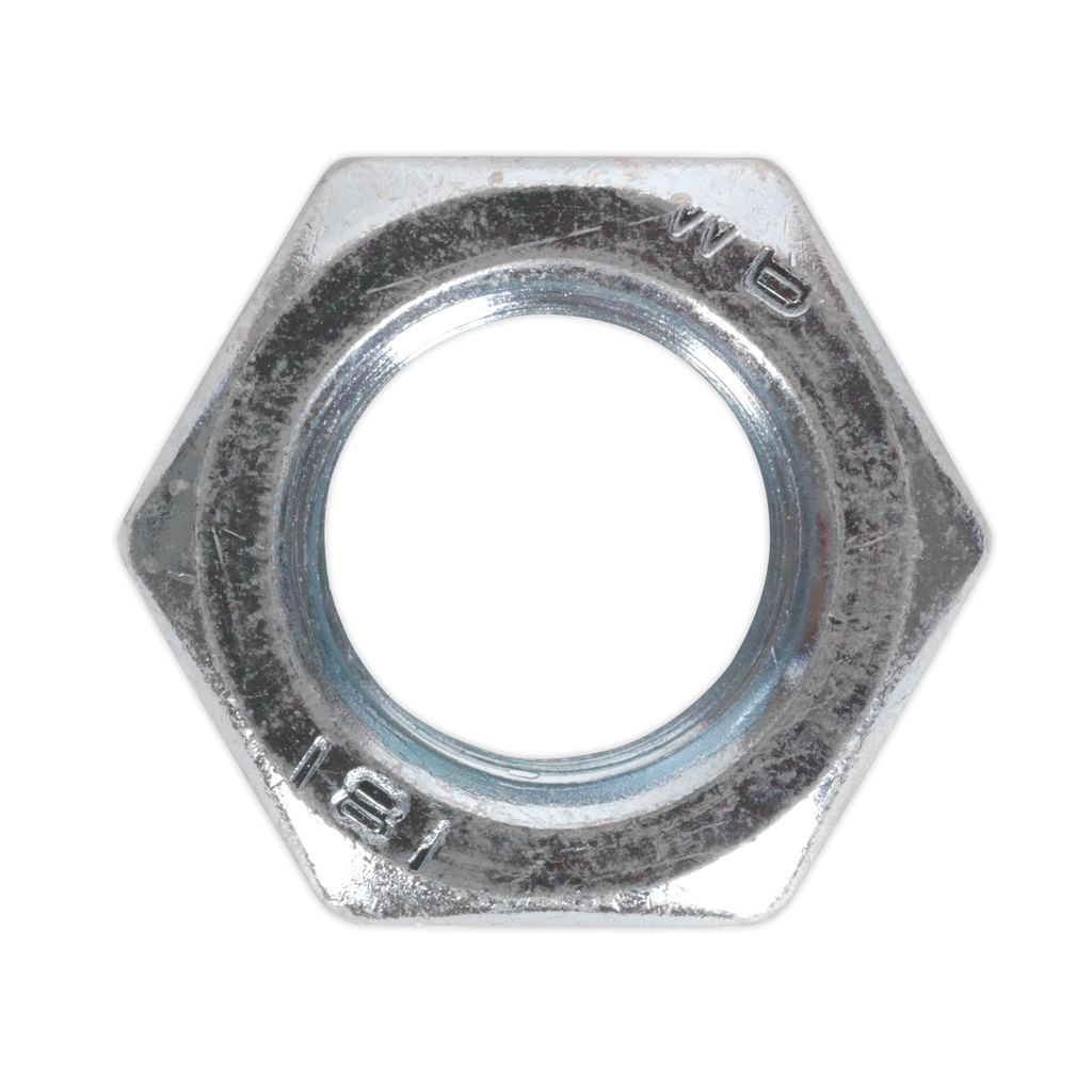 Zinc Plated Steel Nut M24, DIN 934 - Pack of 5 SN24