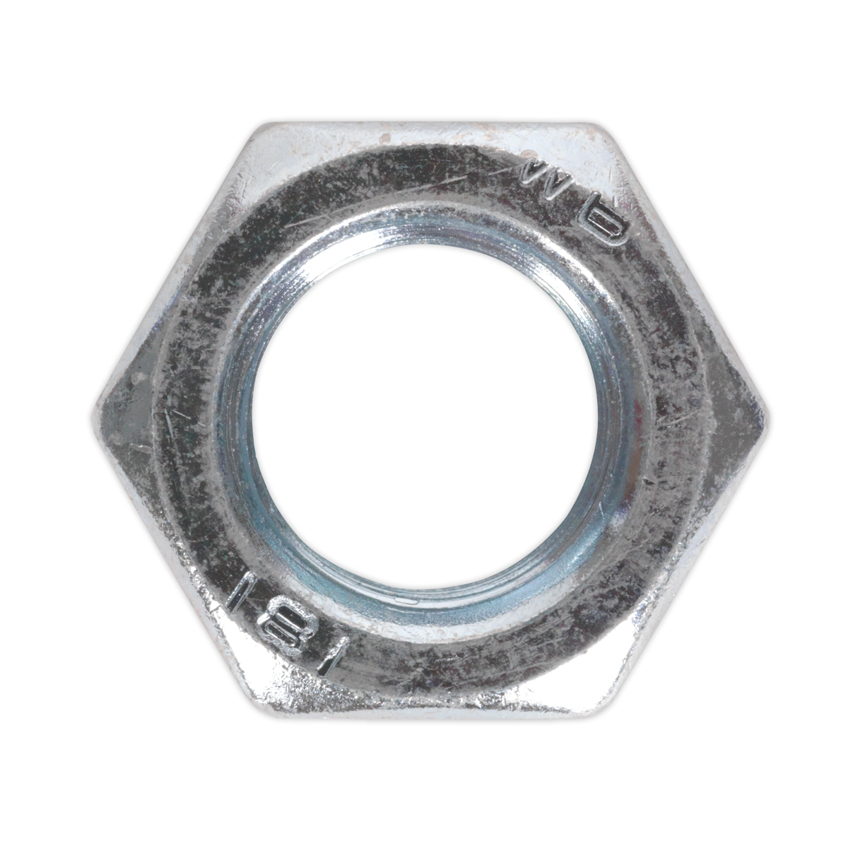 Zinc Plated Steel Nut M24, DIN 934 - Pack of 5 SN24
