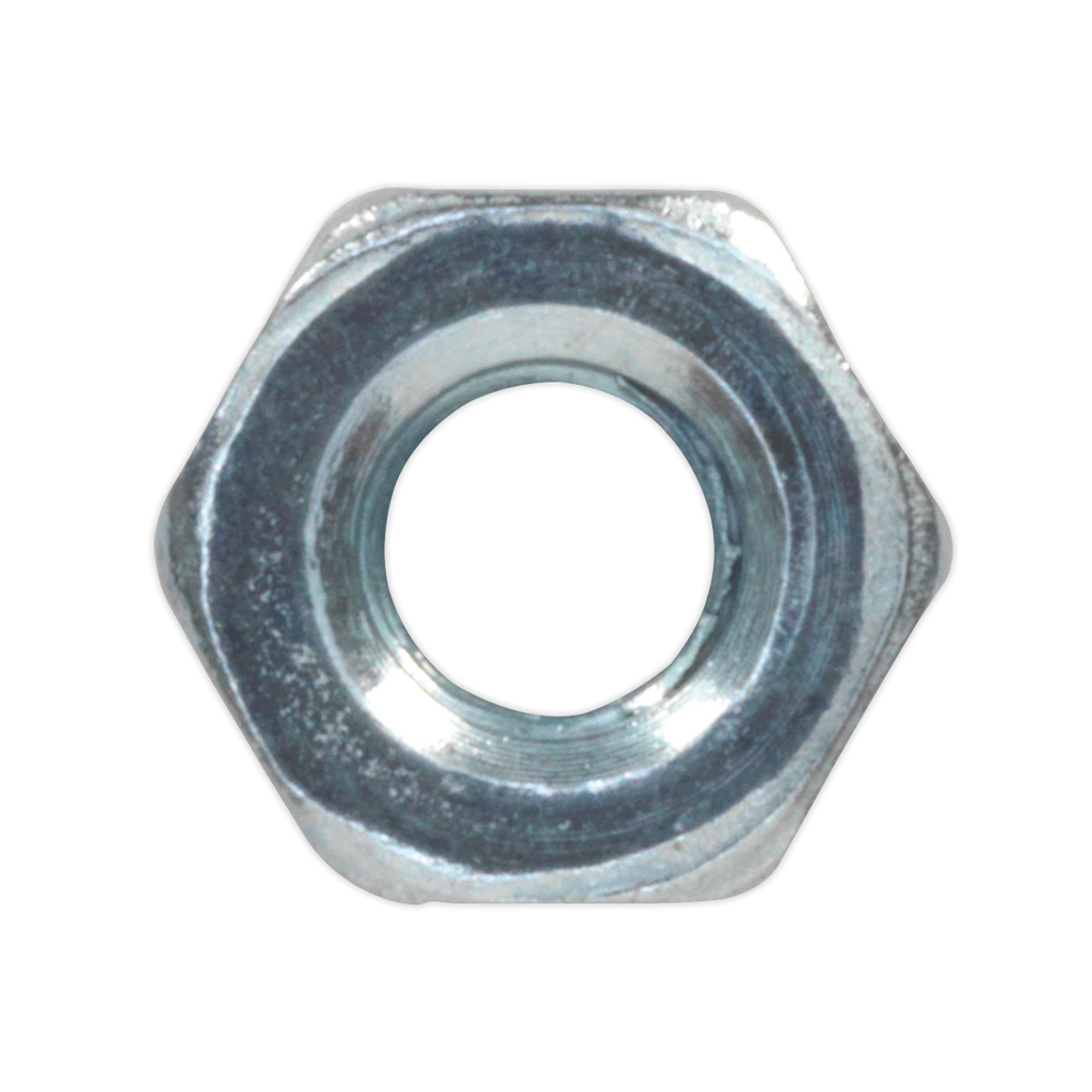 Zinc Plated Steel Nut M3, DIN 934 - Pack of 100 SN3