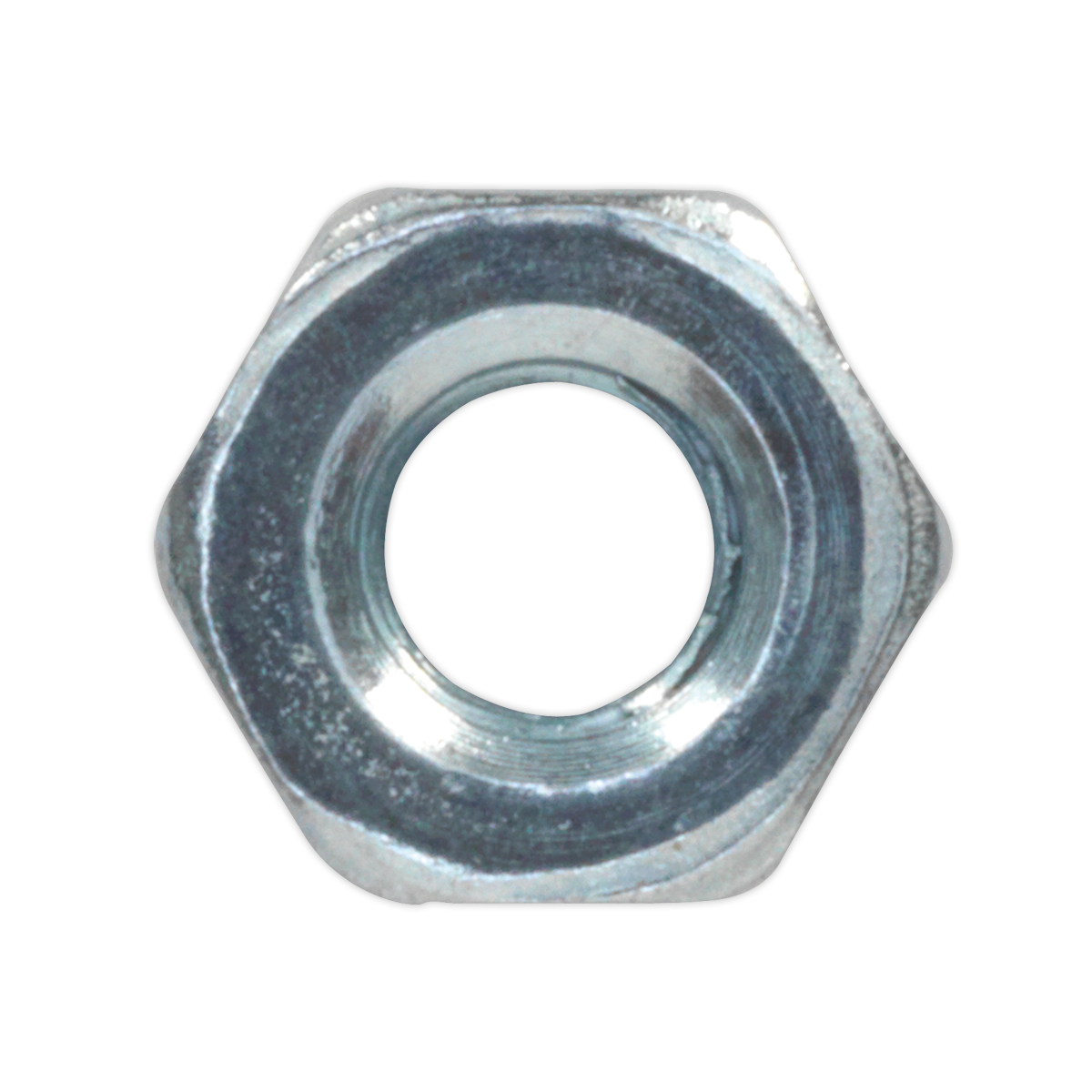 Zinc Plated Steel Nut M3, DIN 934 - Pack of 100 SN3