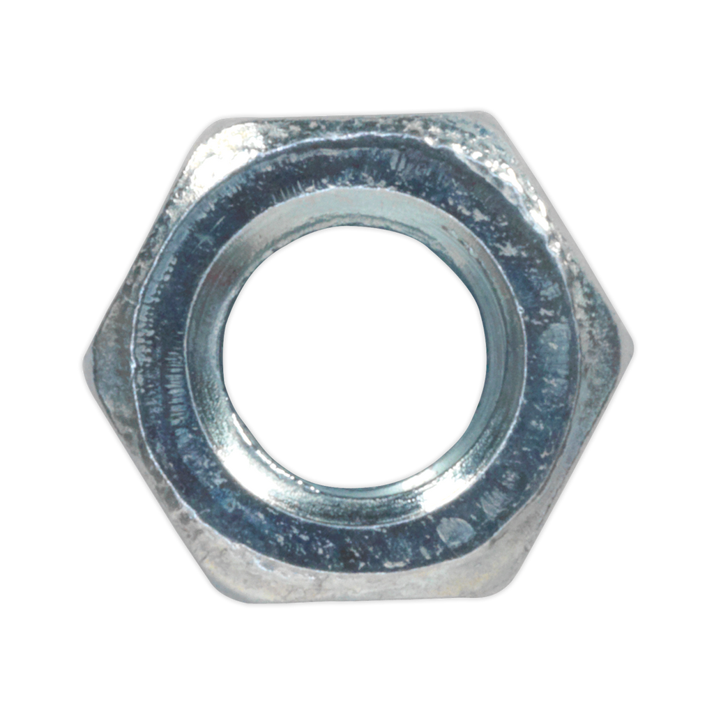 Zinc Plated Steel Nut M5, DIN 934 - Pack of 100 SN5