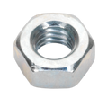 Zinc Plated Steel Nut M6, DIN 934 - Pack of 100 SN6
