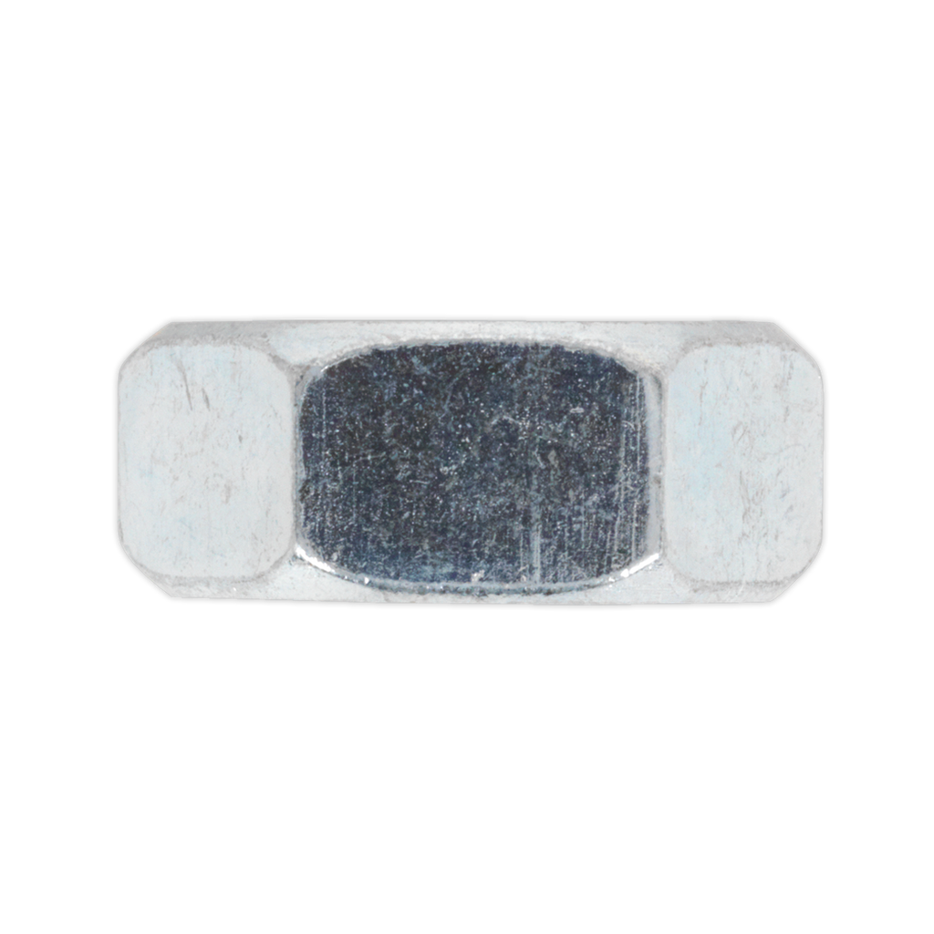 Zinc Plated Steel Nut M10, DIN 934 - Pack of 100 SN10