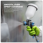 Professional SP Gravity Feed Spray Gun 1.4mm Set-Up SP01