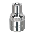 Fully Polished Socket 1/2"Sq Drive 8mm SP1208