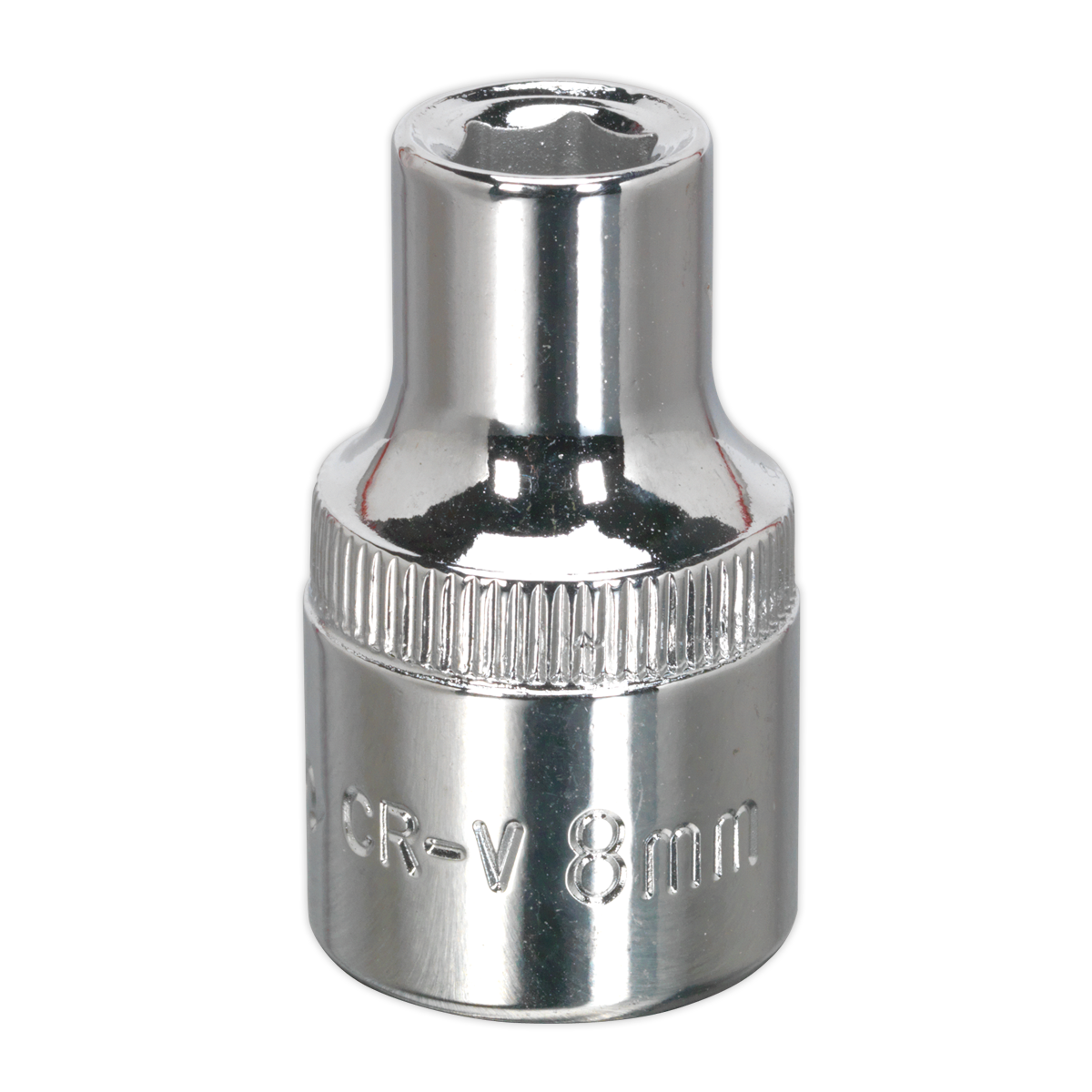 Fully Polished Socket 1/2"Sq Drive 8mm SP1208