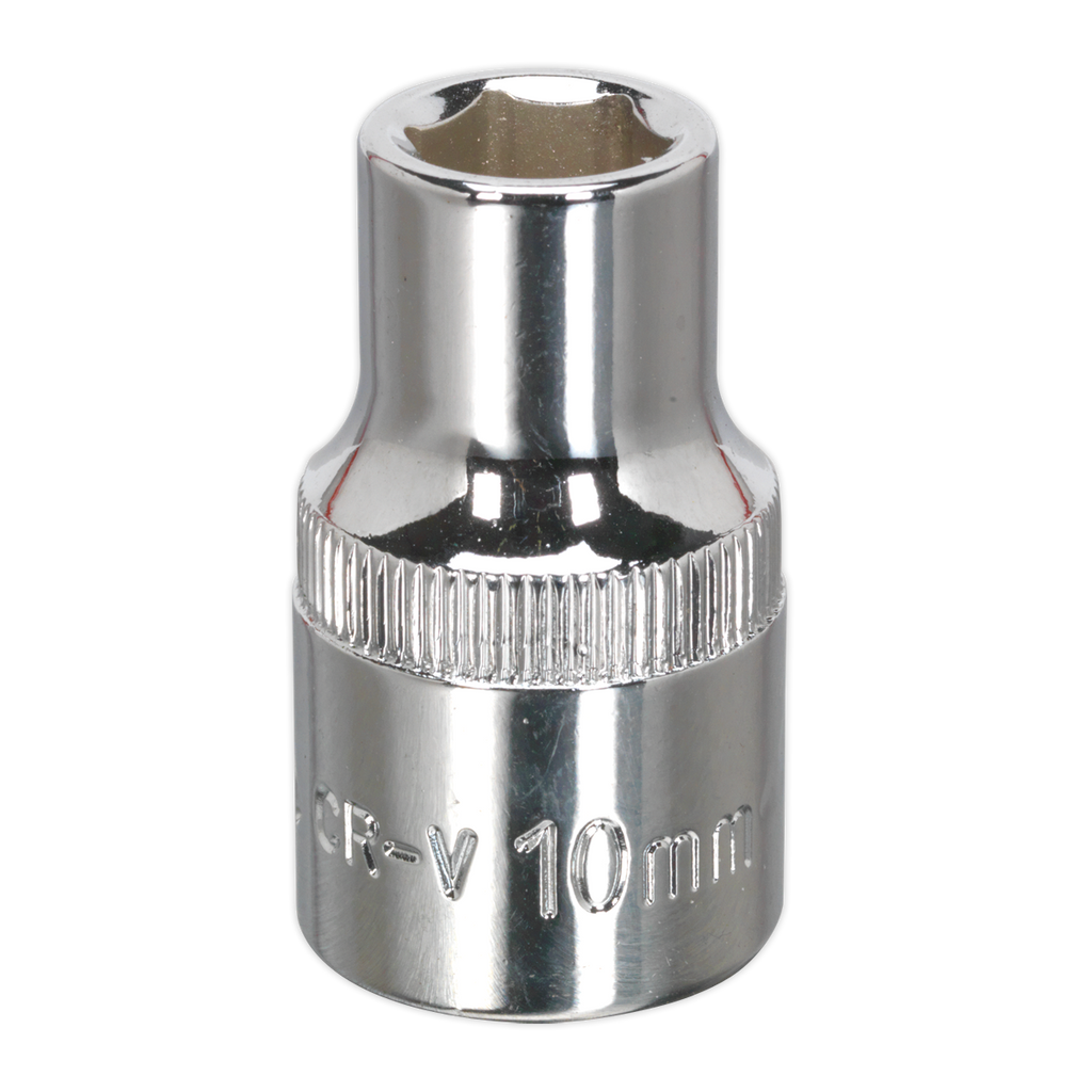 Fully Polished Socket 1/2"Sq Drive 10mm SP1210