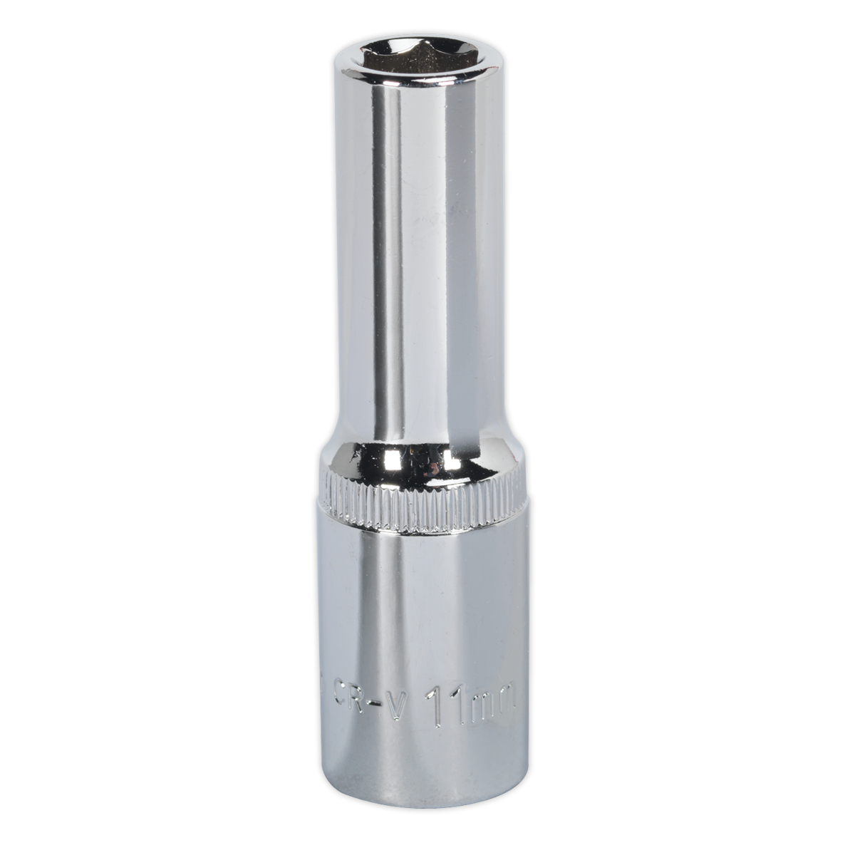 Fully Polished Deep Socket 1/2"Sq Drive 11mm SP1211D