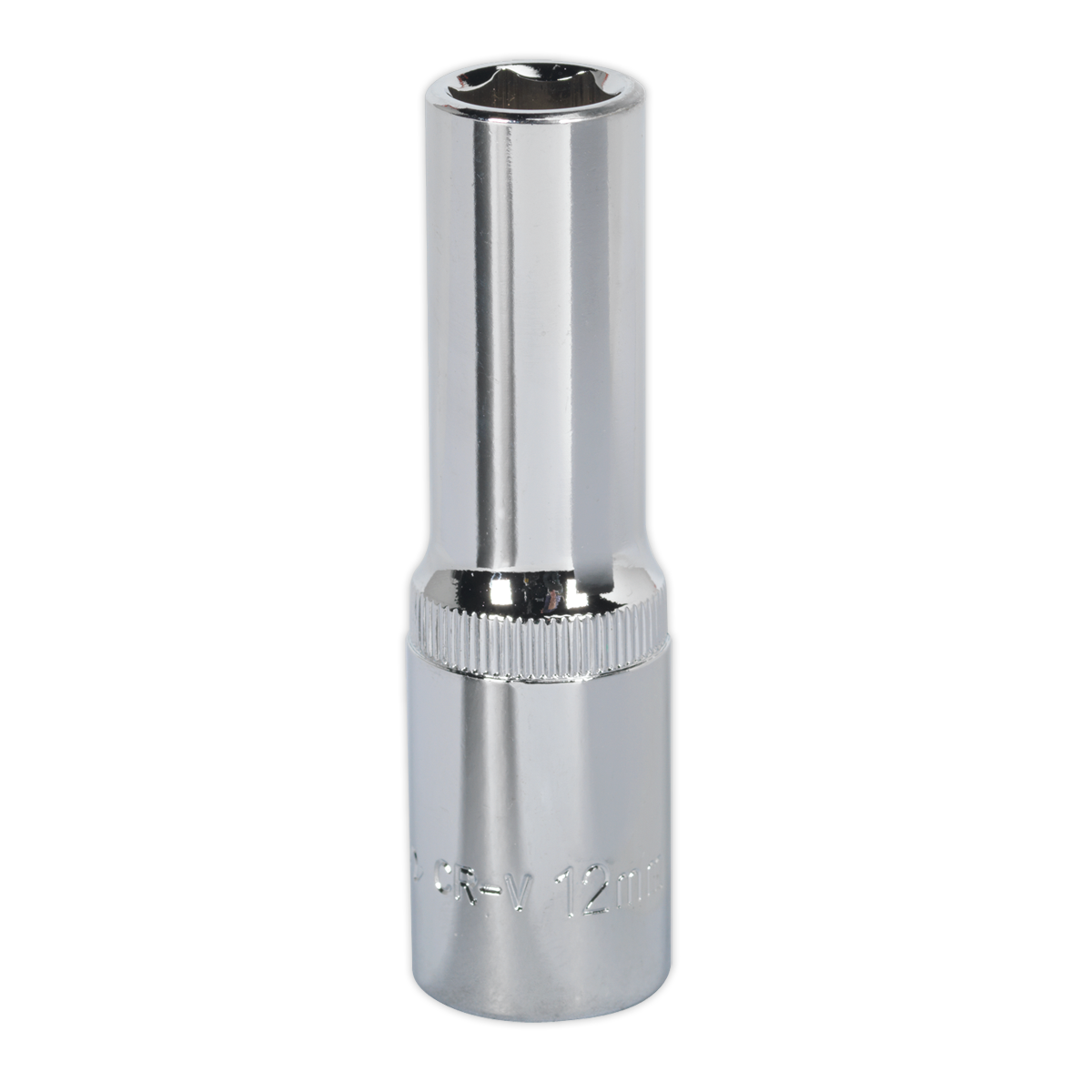 Fully Polished Deep Socket 1/2"Sq Drive 12mm SP1212D