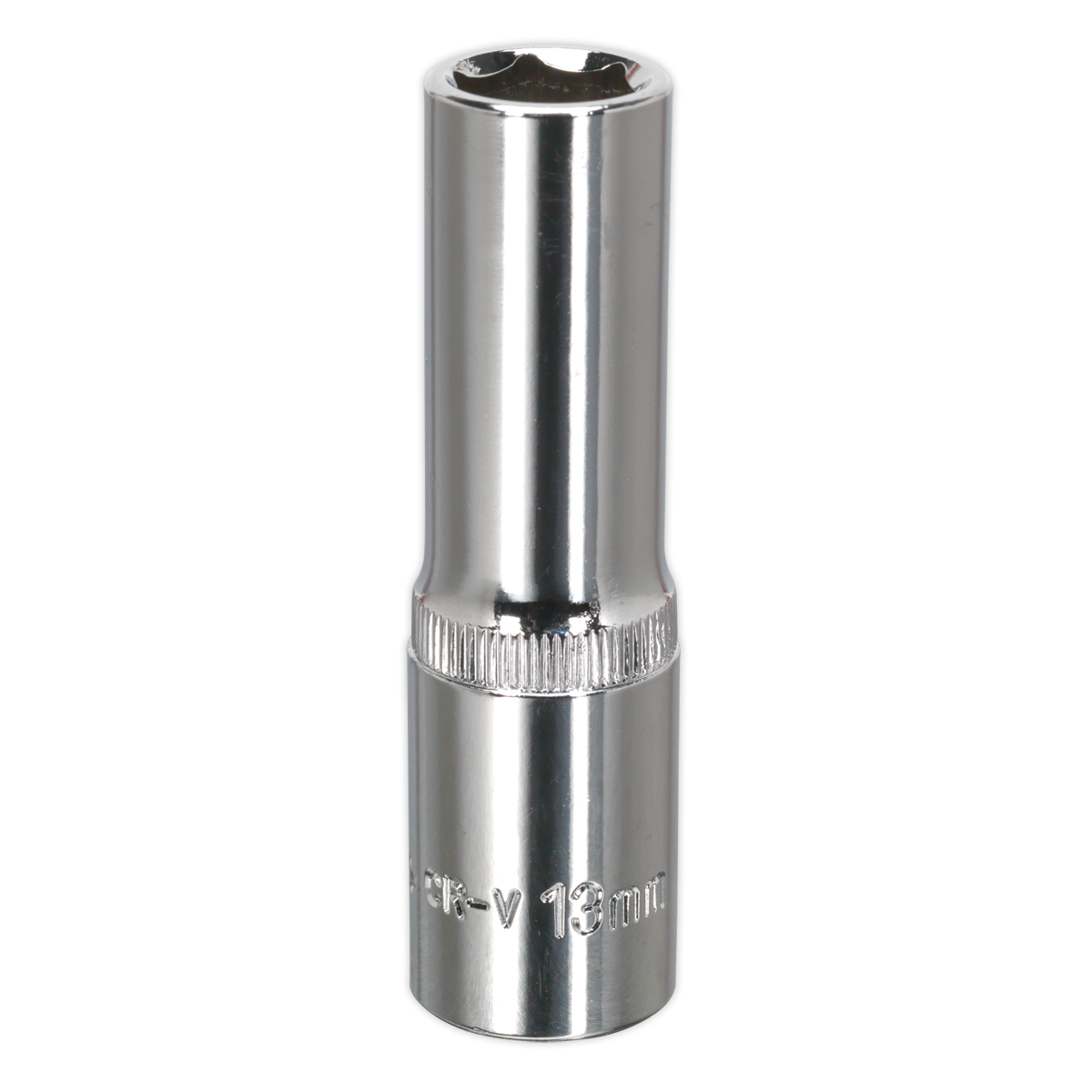 Fully Polished Deep Socket 1/2"Sq Drive 13mm SP1213D