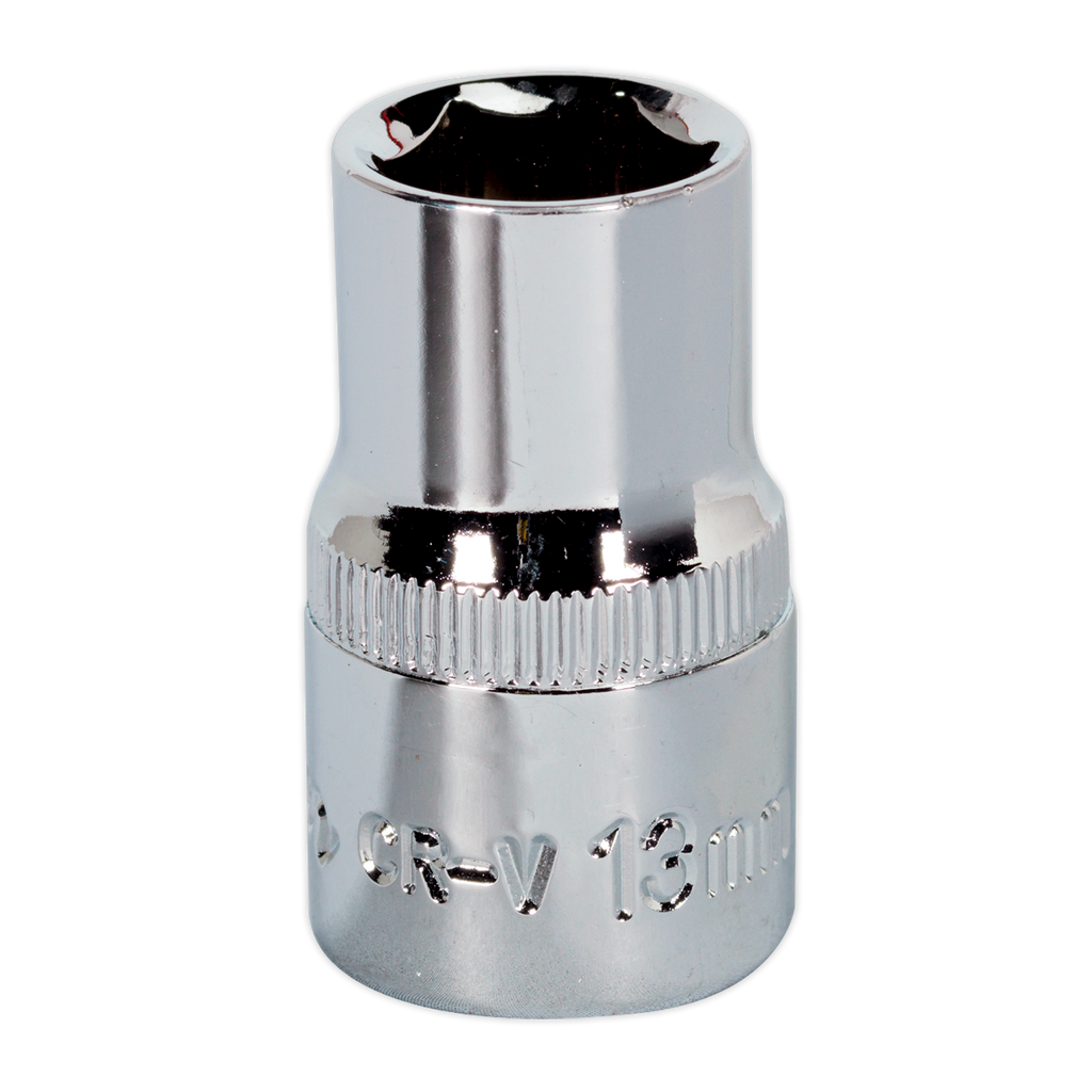 Fully Polished Socket 1/2"Sq Drive 13mm SP1213