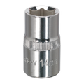 Fully Polished Socket 1/2"Sq Drive 14mm SP1214