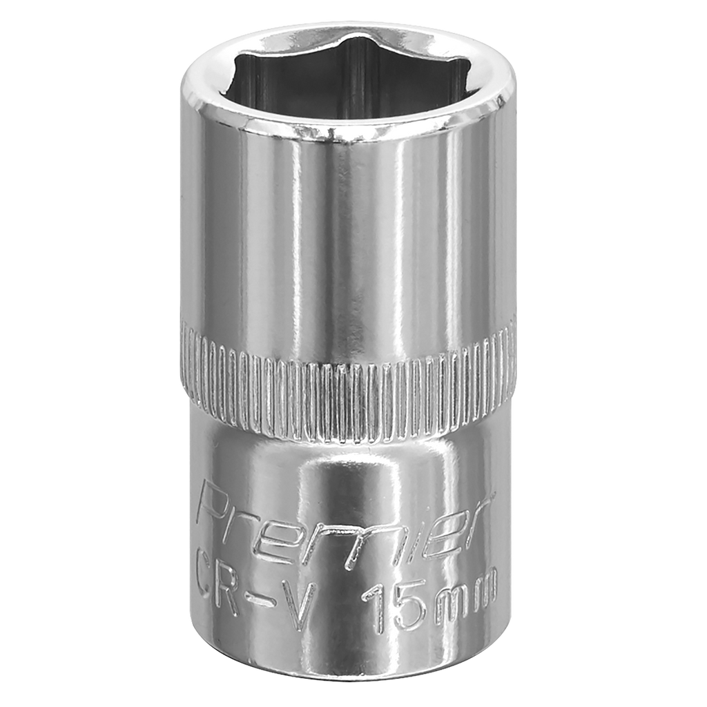 Fully Polished Socket 1/2"Sq Drive 14mm SP1215