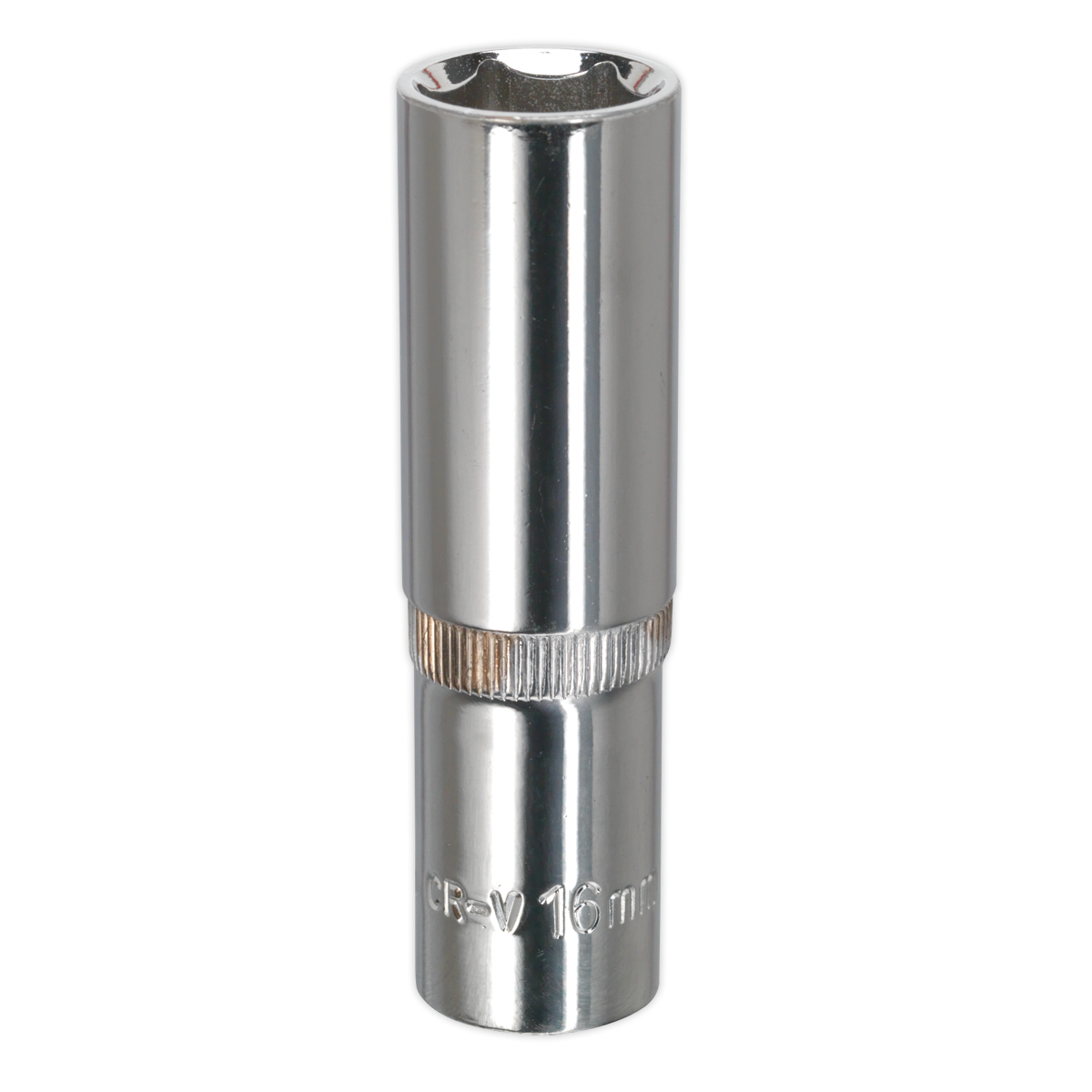 Fully Polished Deep Socket 1/2"Sq Drive 16mm SP1216D