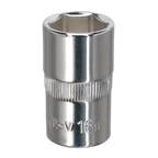 Fully Polished Socket 1/2"Sq Drive 16mm SP1216