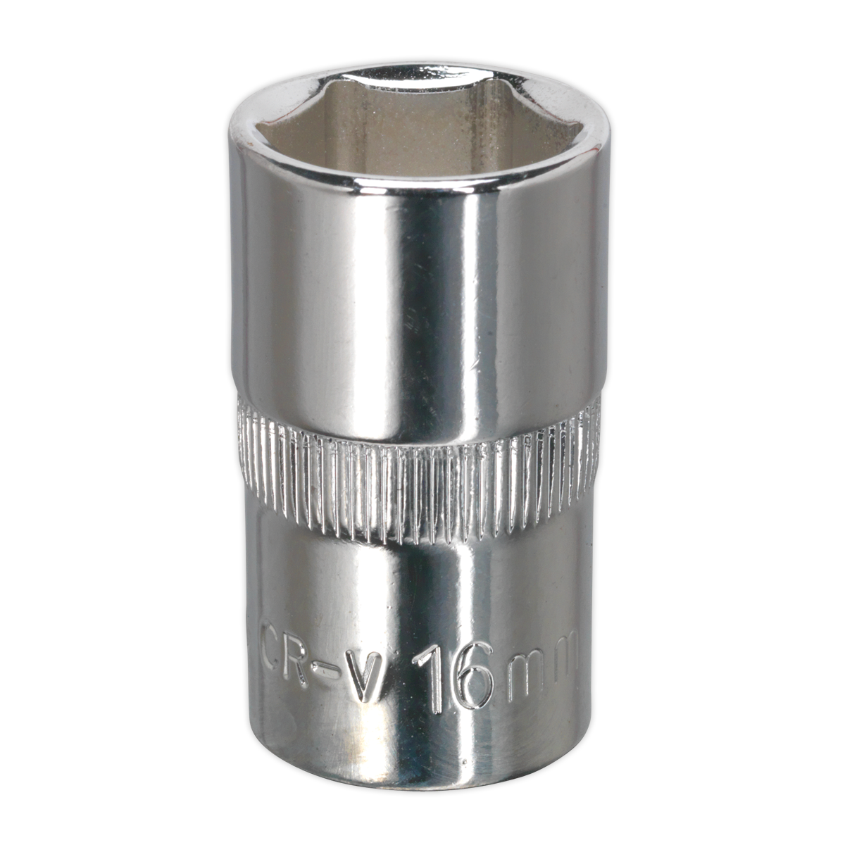 Fully Polished Socket 1/2"Sq Drive 16mm SP1216