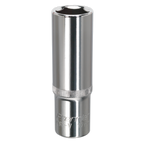 Fully Polished Deep Socket 1/2"Sq Drive 17mm SP1217D