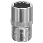 Fully Polished Socket 1/2"Sq Drive 17mm SP1217