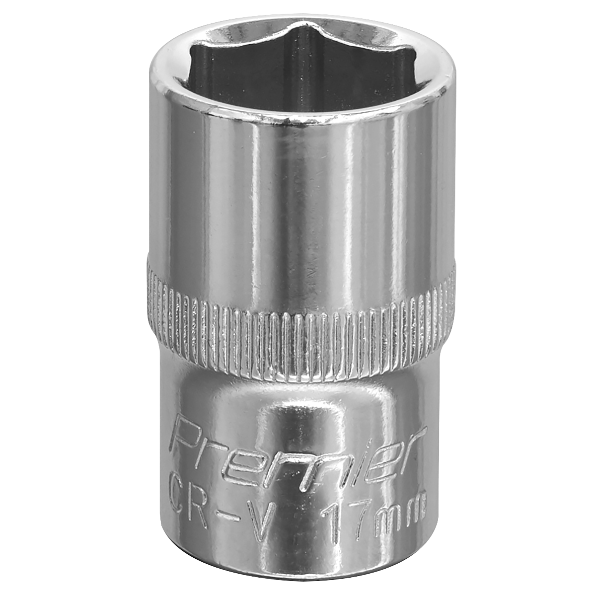 Fully Polished Socket 1/2"Sq Drive 17mm SP1217