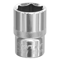 Fully Polished Socket 1/2"Sq Drive 19mm SP1219