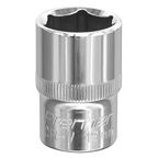 Fully Polished Socket 1/2"Sq Drive 19mm SP1219
