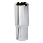 Fully Polished Deep Socket 1/2"Sq Drive 22mm SP1222D