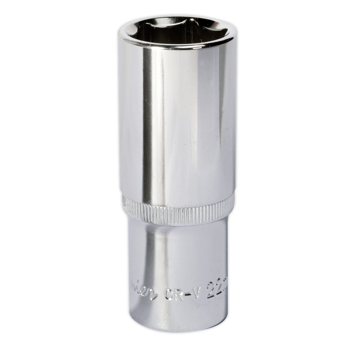 Fully Polished Deep Socket 1/2"Sq Drive 22mm SP1222D