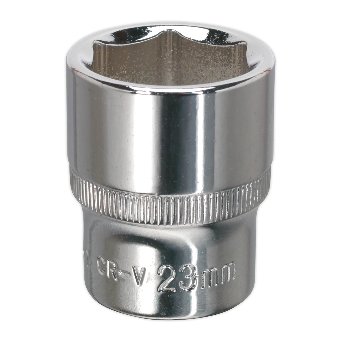 Fully Polished Socket 1/2"Sq Drive 23mm SP1223