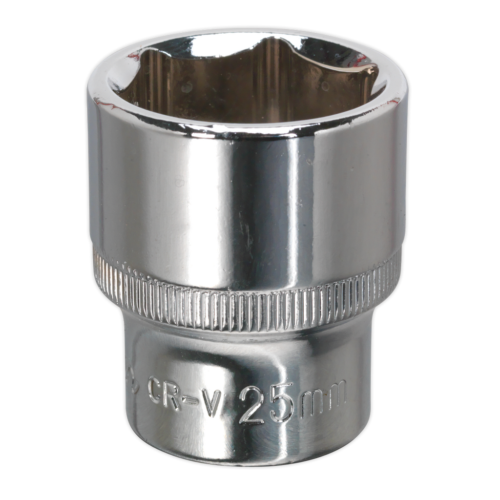 Fully Polished Socket 1/2"Sq Drive 24mm SP1225