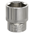 Fully Polished Socket 1/2"Sq Drive 27mm SP1227