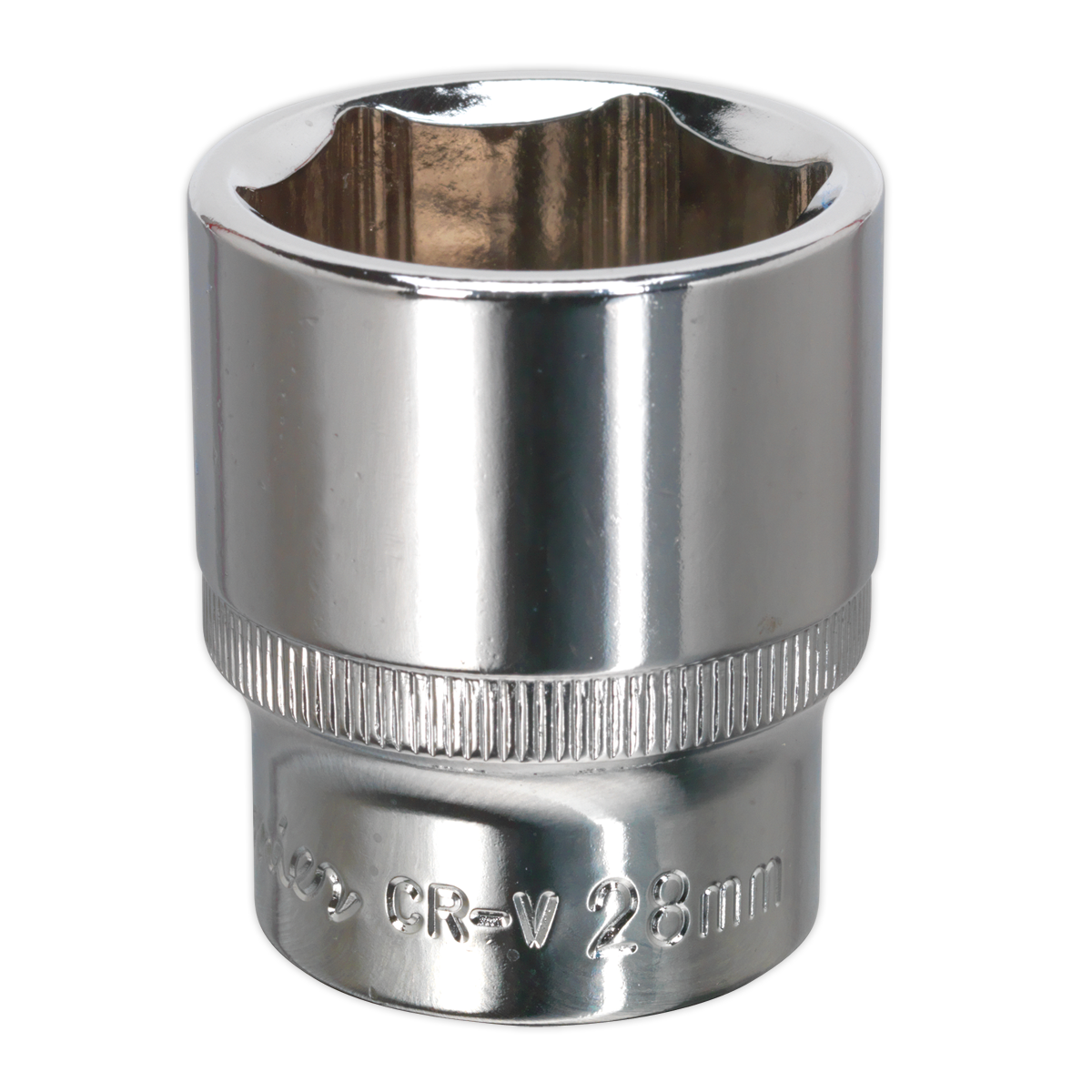 Fully Polished Socket 1/2"Sq Drive 28mm SP1228