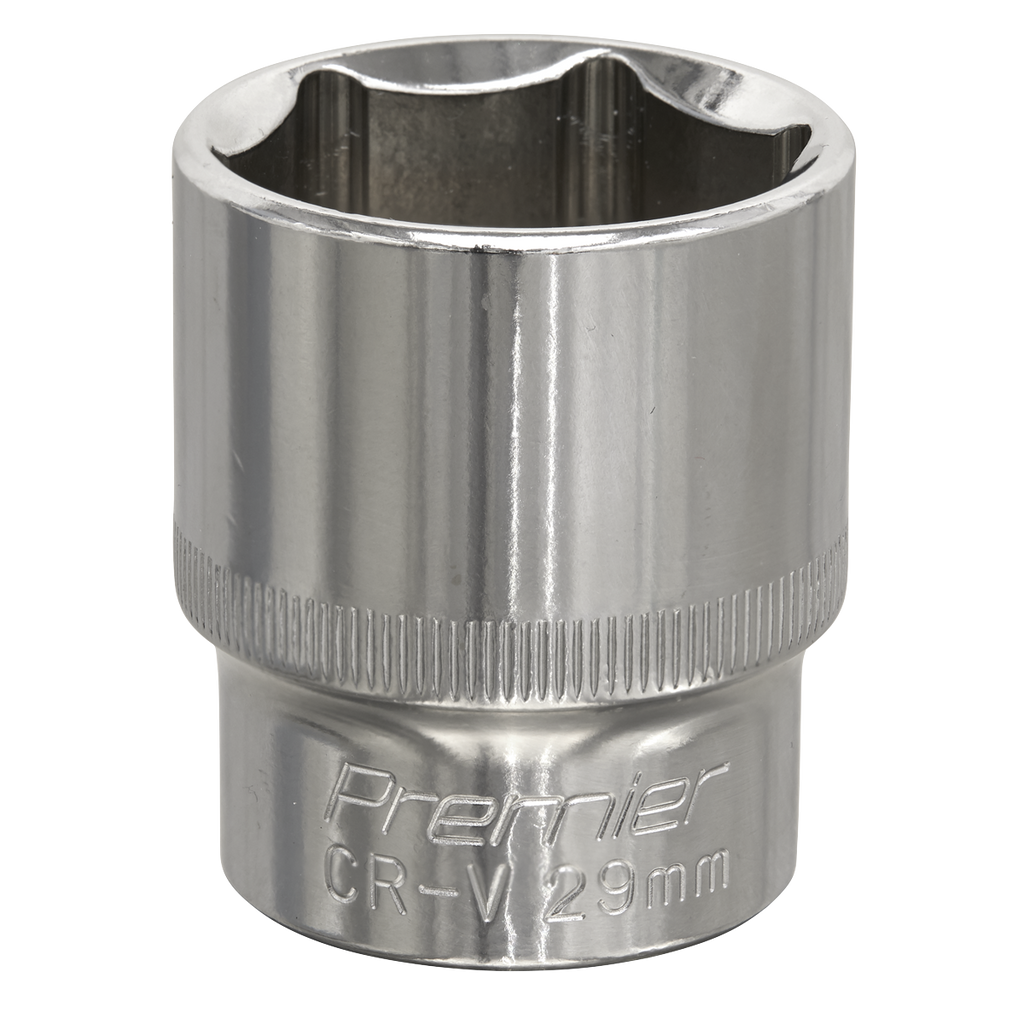Fully Polished Socket 1/2"Sq Drive 29mm SP1229