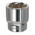 Fully Polished Socket 1/2"Sq Drive 32mm SP1232