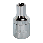 Fully Polished Socket 1/4"Sq Drive 4mm SP1404