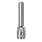 Fully Polished Deep Socket 1/4"Sq Drive 4mm SP1404D