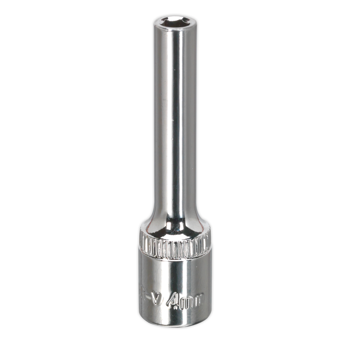 Fully Polished Deep Socket 1/4"Sq Drive 4mm SP1404D