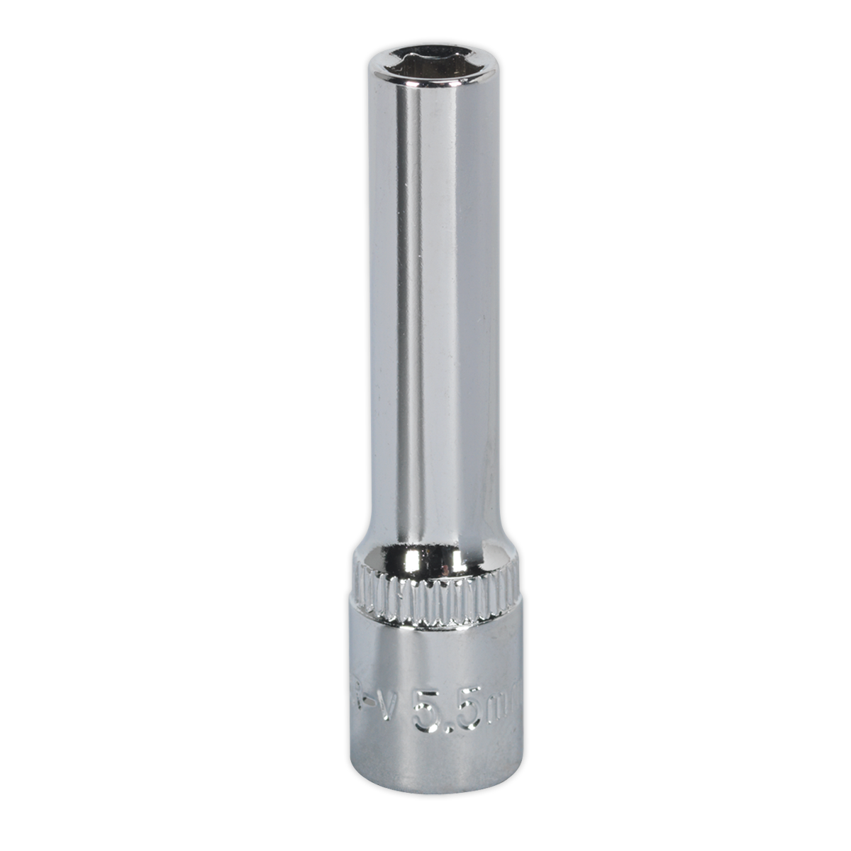Fully Polished Deep Socket 1/4"Sq Drive 5.5mm SP14055D