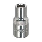Fully Polished Socket 1/4"Sq Drive 5.5mm SP14055
