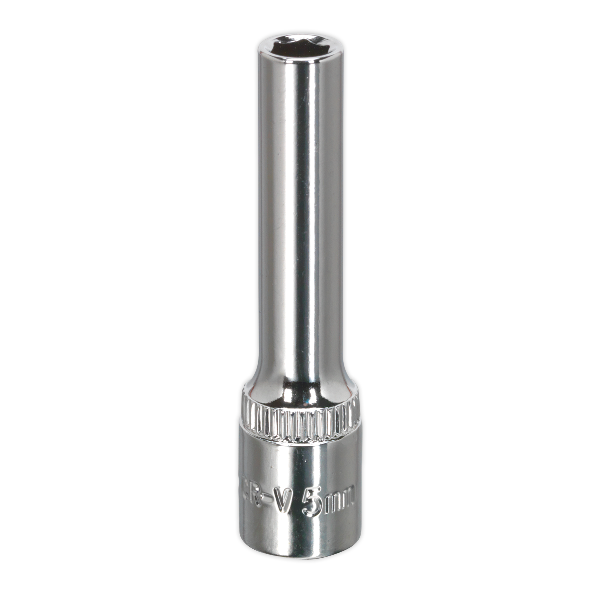 Fully Polished Deep Socket 1/4"Sq Drive 5mm SP1405D