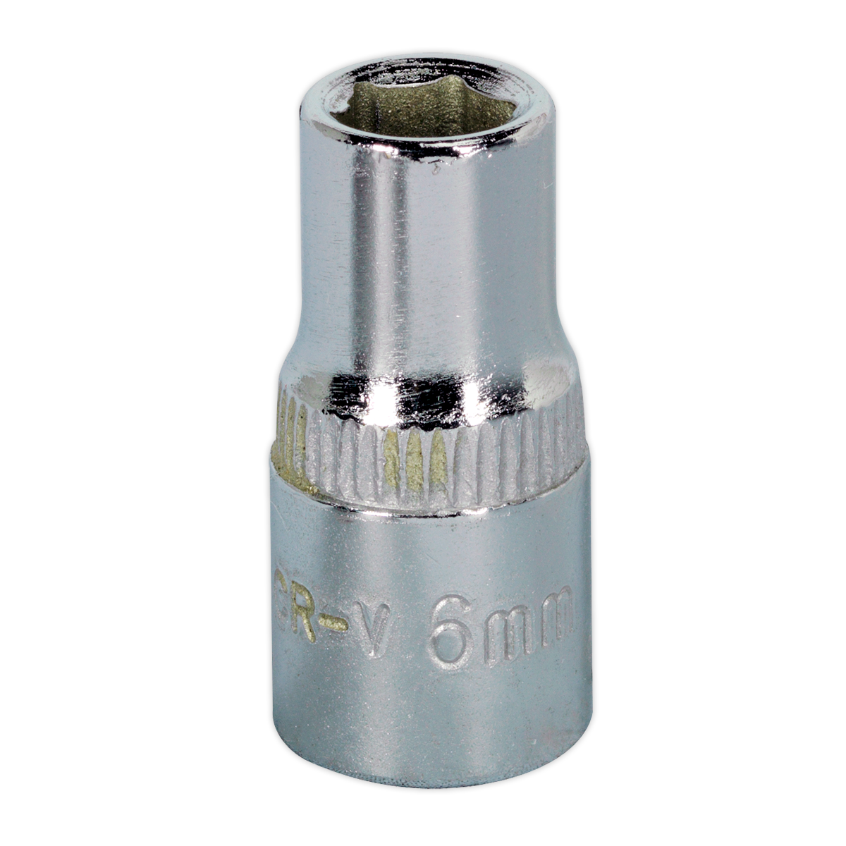 Fully Polished Socket 1/4"Sq Drive 6mm SP1406