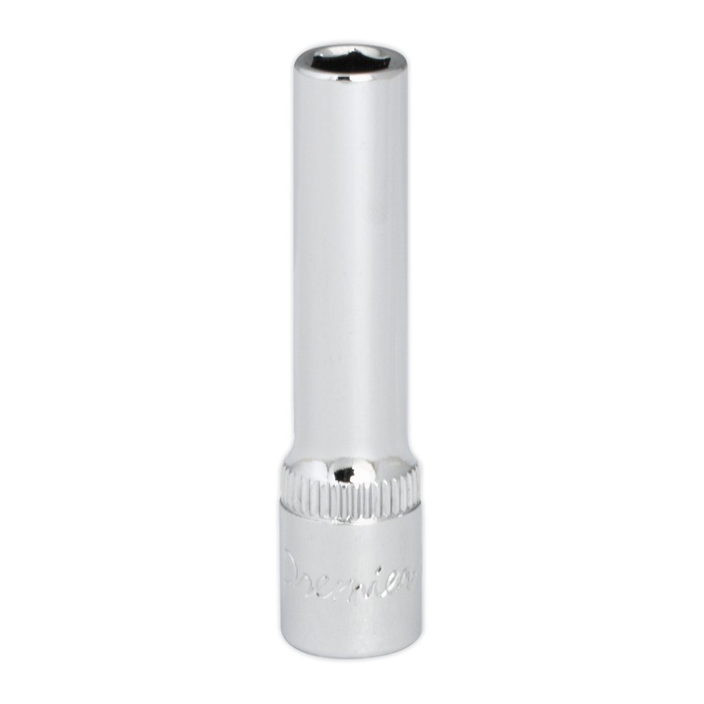 Fully Polished Deep Socket 1/4"Sq Drive 6mm SP1406D