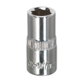 Fully Polished Socket 1/4"Sq Drive 7mm SP1407