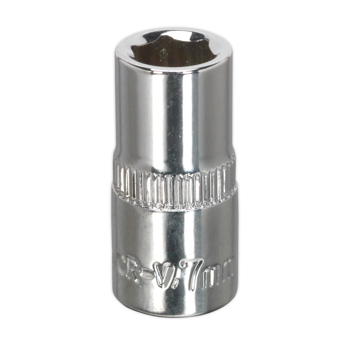 Fully Polished Socket 1/4"Sq Drive 7mm SP1407