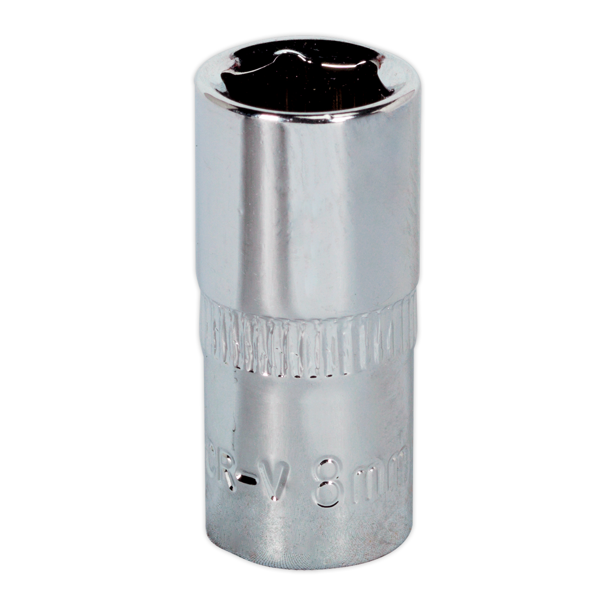 Fully Polished Socket 1/4"Sq Drive 8mm SP1408