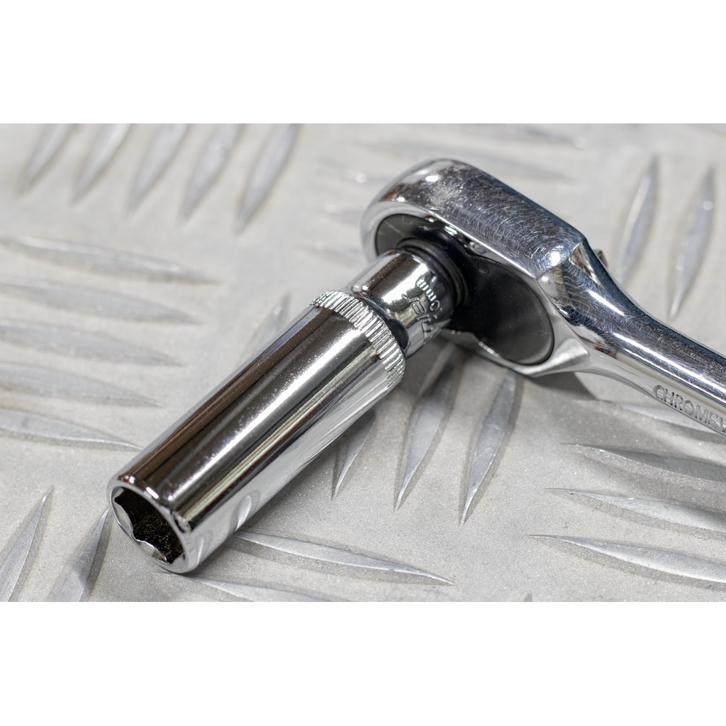 Fully Polished Deep Socket 1/4"Sq Drive 10mm SP1410D