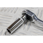 Fully Polished Deep Socket 1/4"Sq Drive 10mm SP1410D